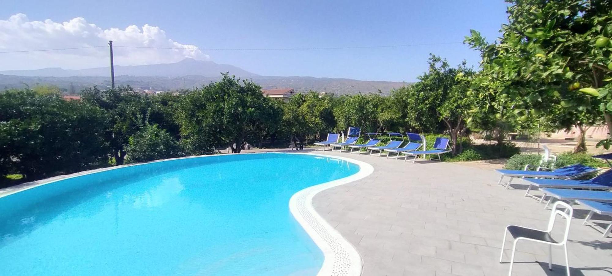 Gli Aranci Dell'Etna Villa Mascali Luaran gambar